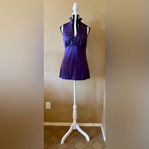 Banana Republic Purple Sleeveless Top